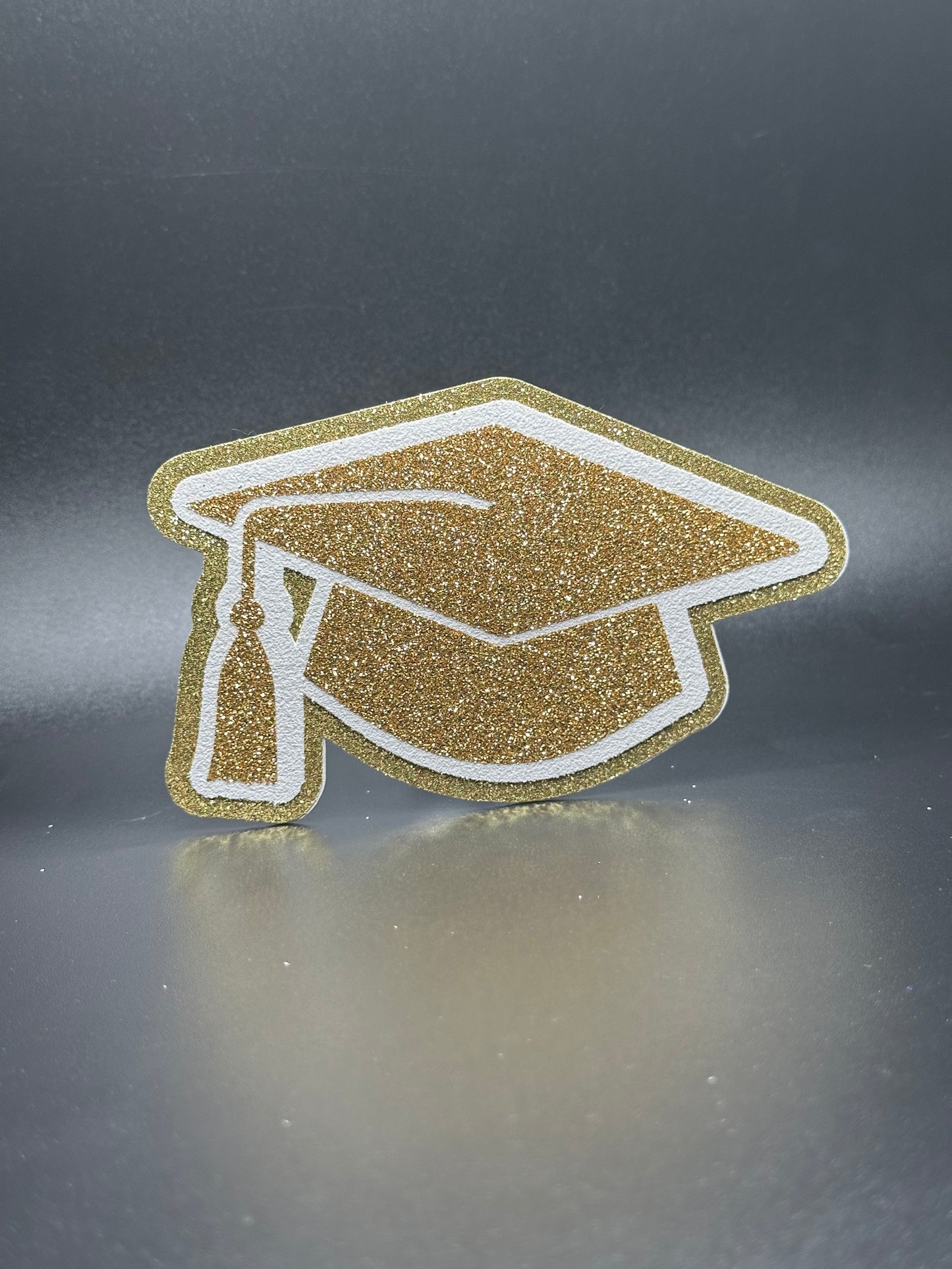 Cap & Tassel, Gold- Signature Cut-Out