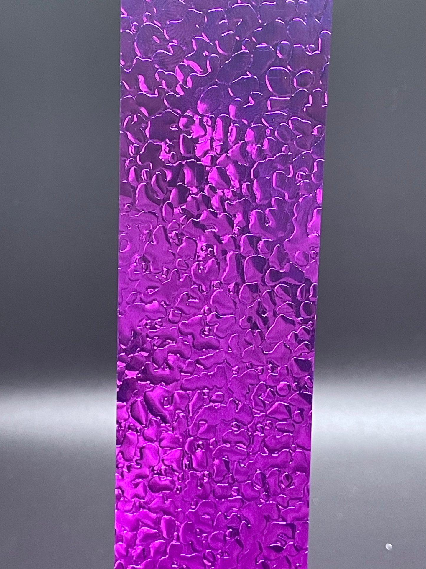 18 Inch Ribbon, Cracked Ice, Purple - 1.25 inches (included)