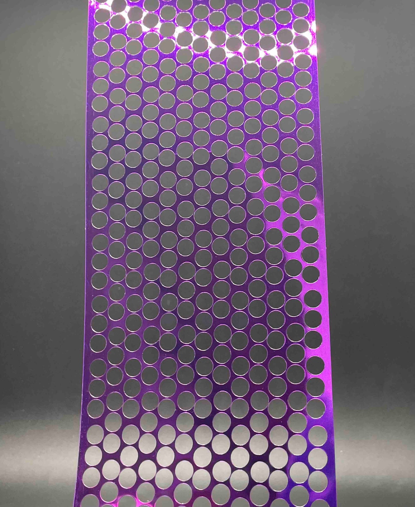 Ribbon, Wide Honeycomb, Purple - 3.5 inches (included)