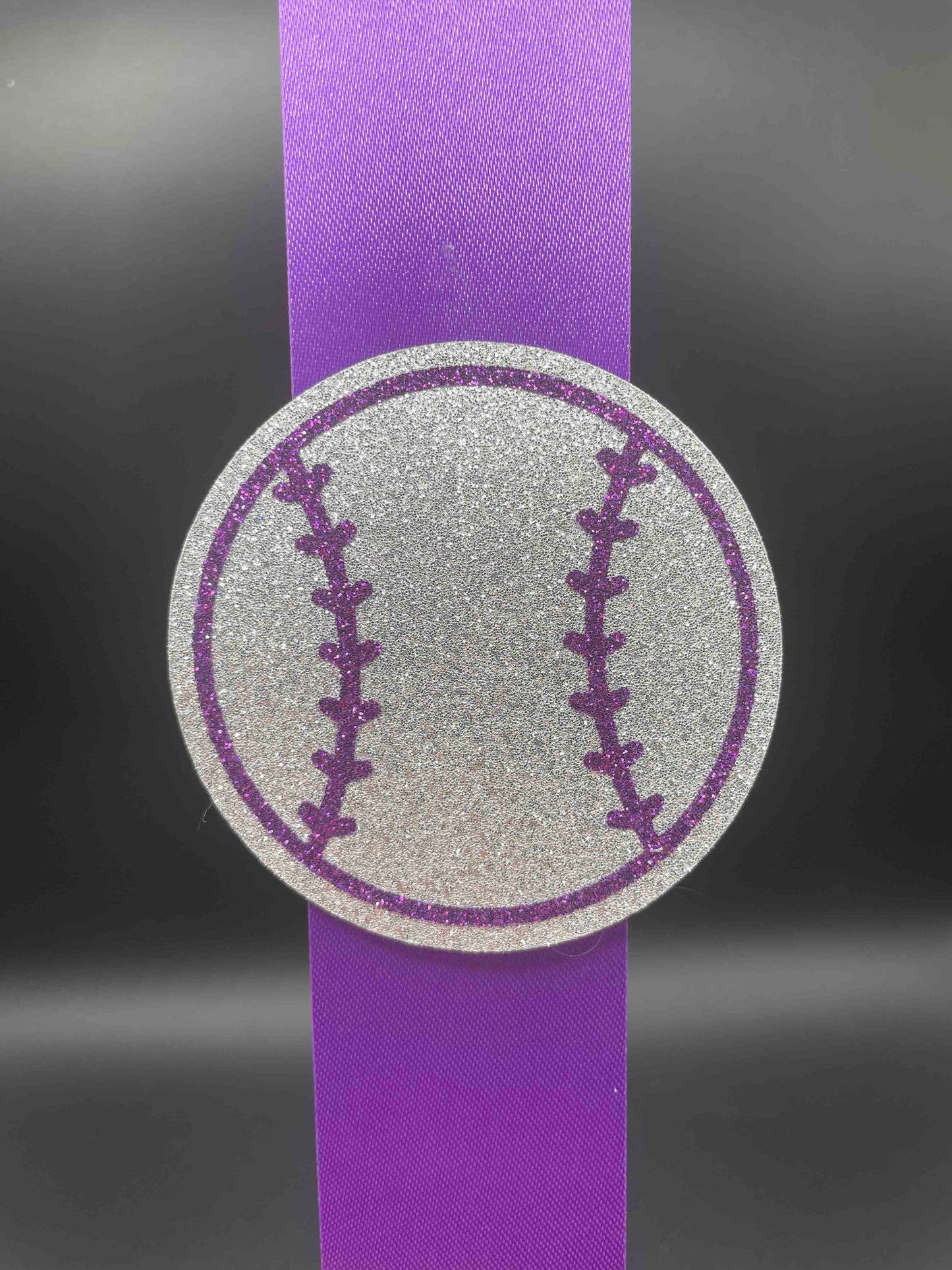 Baseball, Purple Sparkle - Signature Trinket
