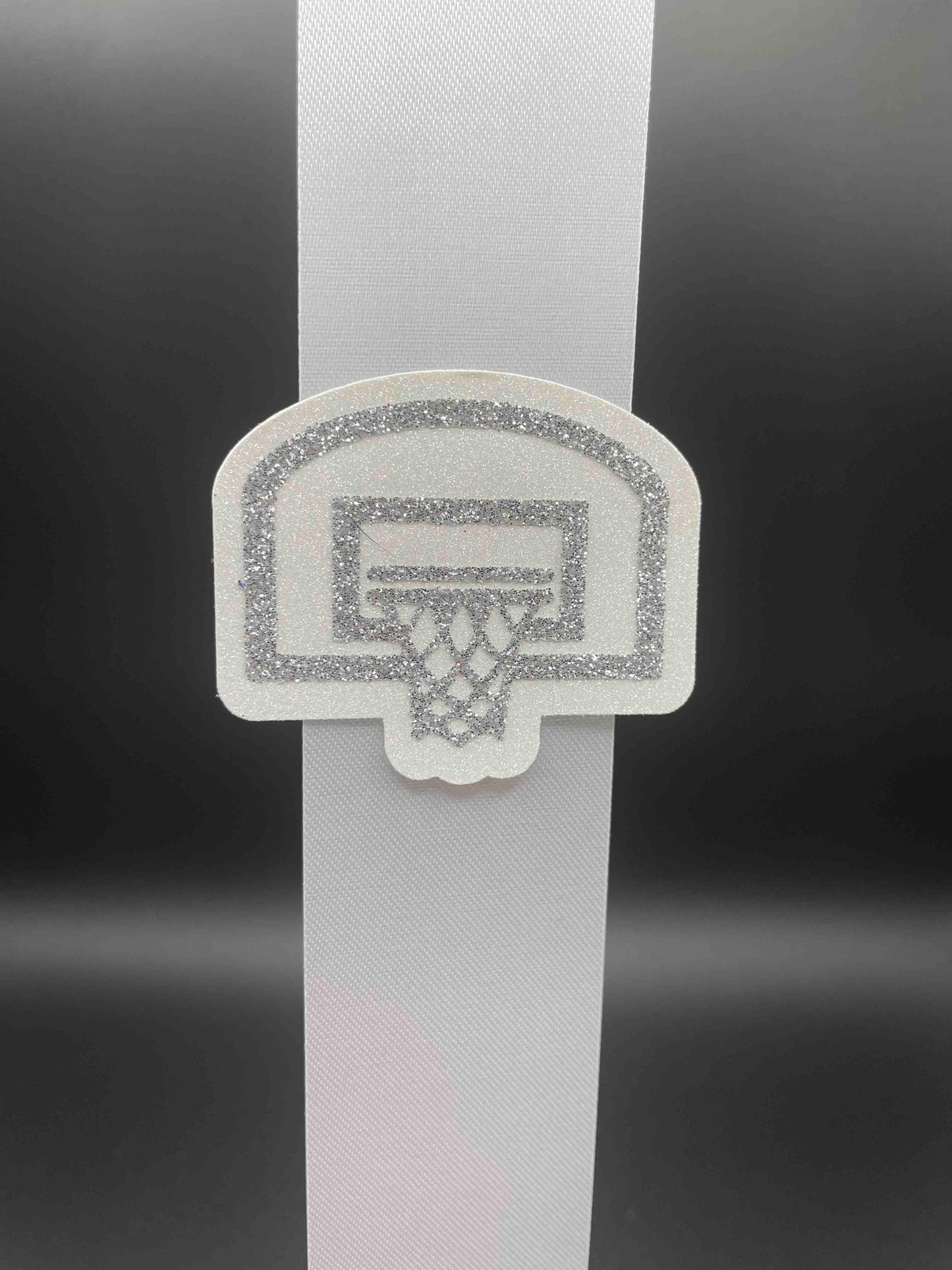 Basketball Hoop, Silver - Signature Trinket