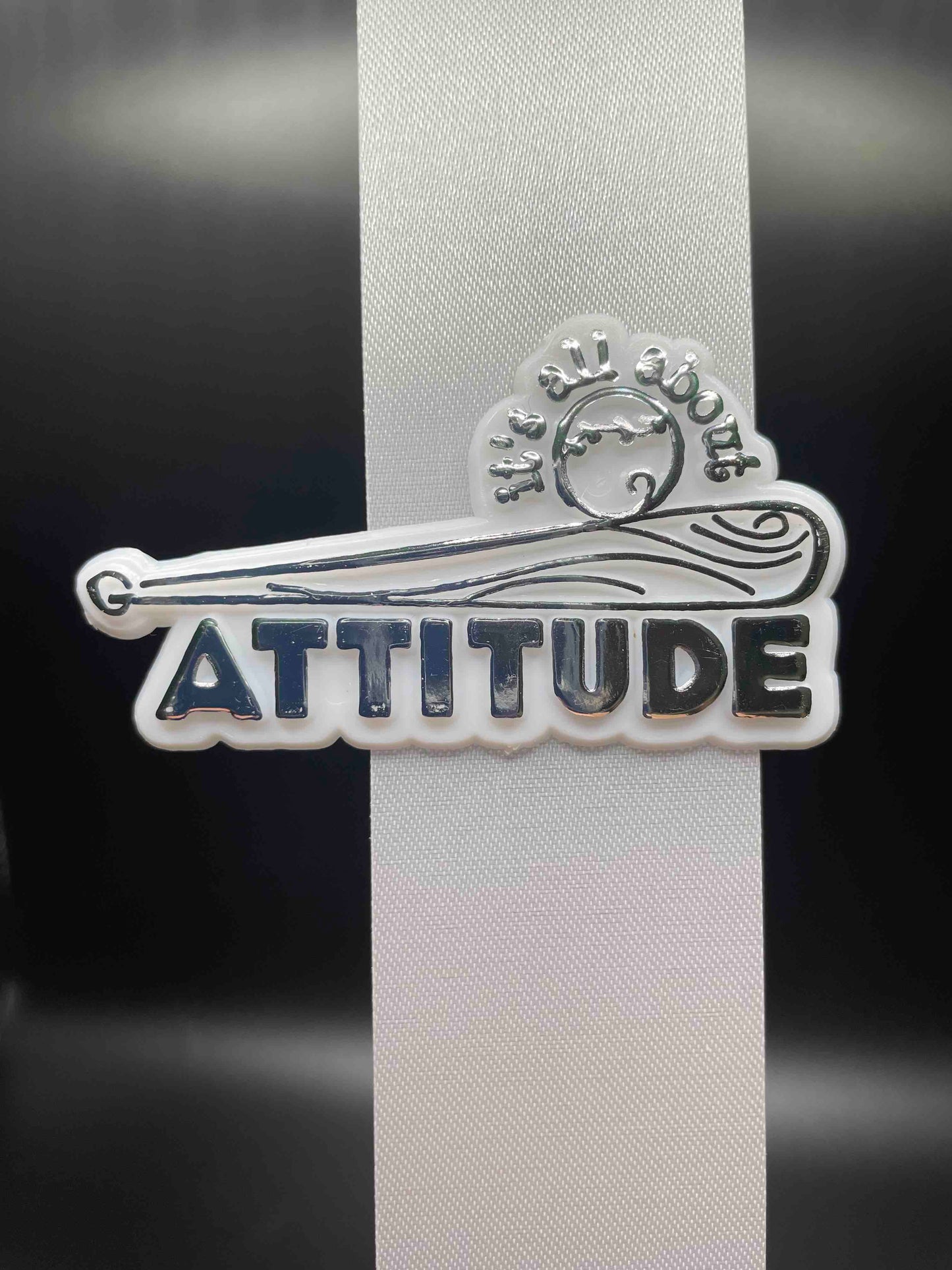 Baseball Attitude, Silver - Classic Trinket