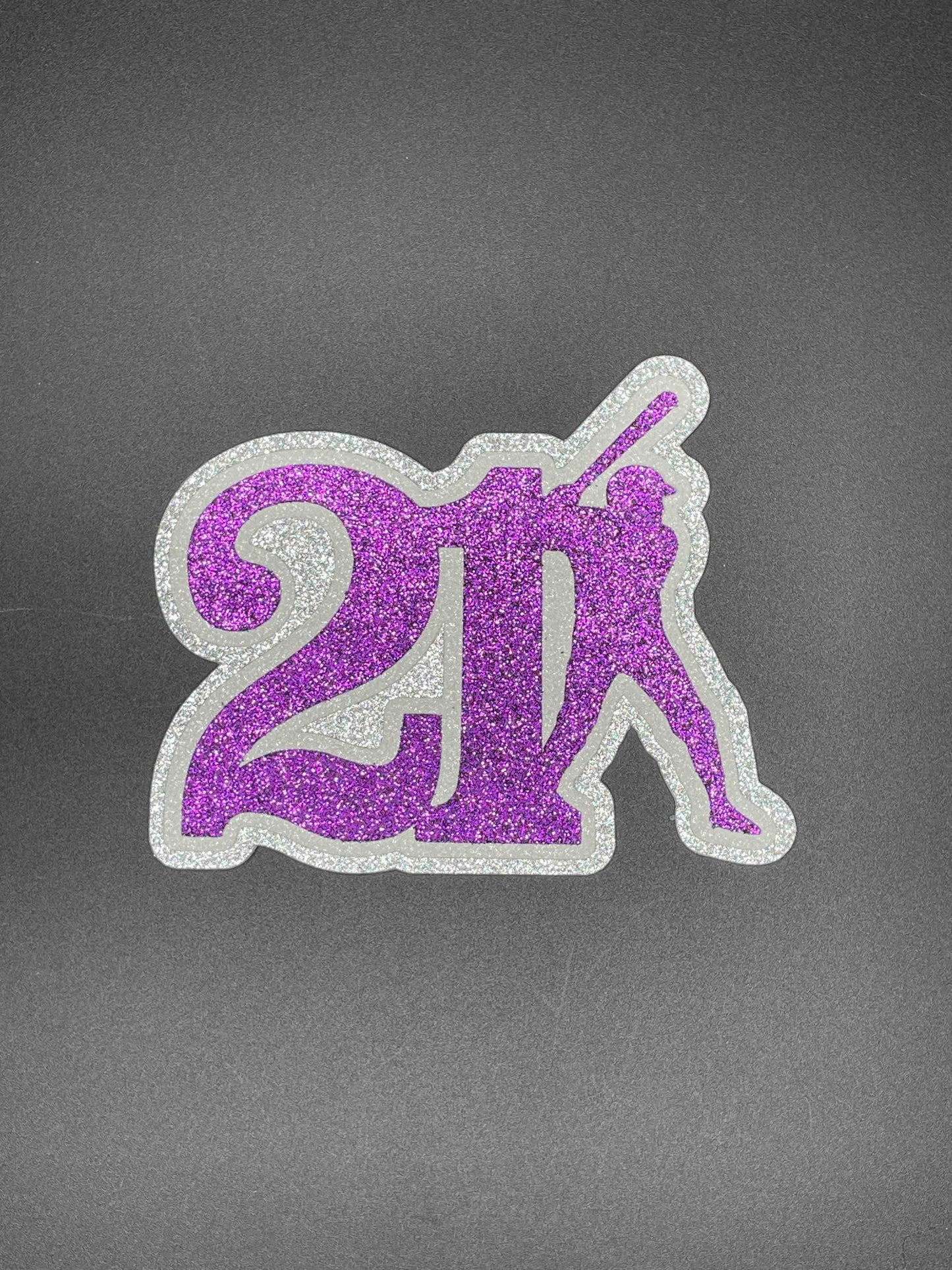 Baseball Player Custom Number