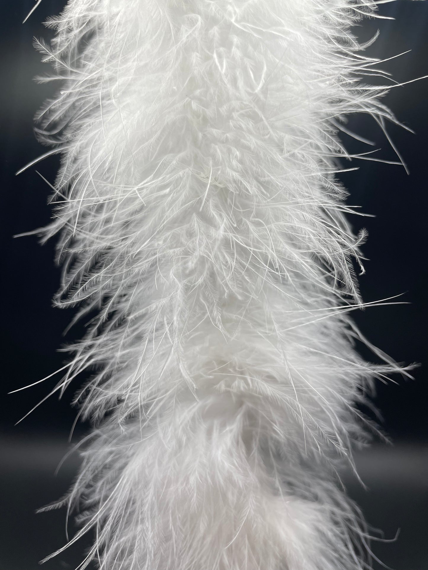 Feather Boa, White 16 inches