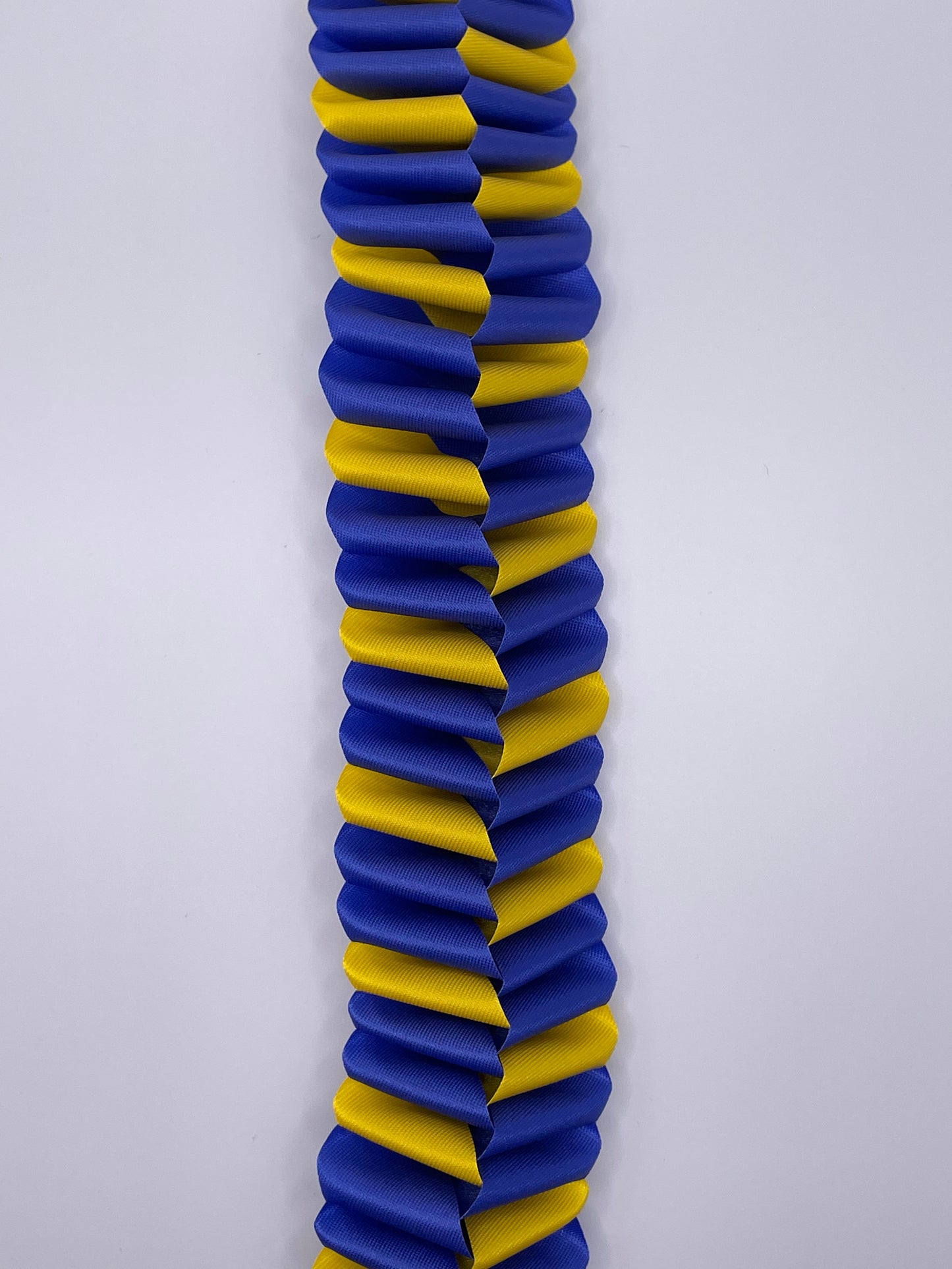 Love (box) Braid, Blue and Gold, 32 inches