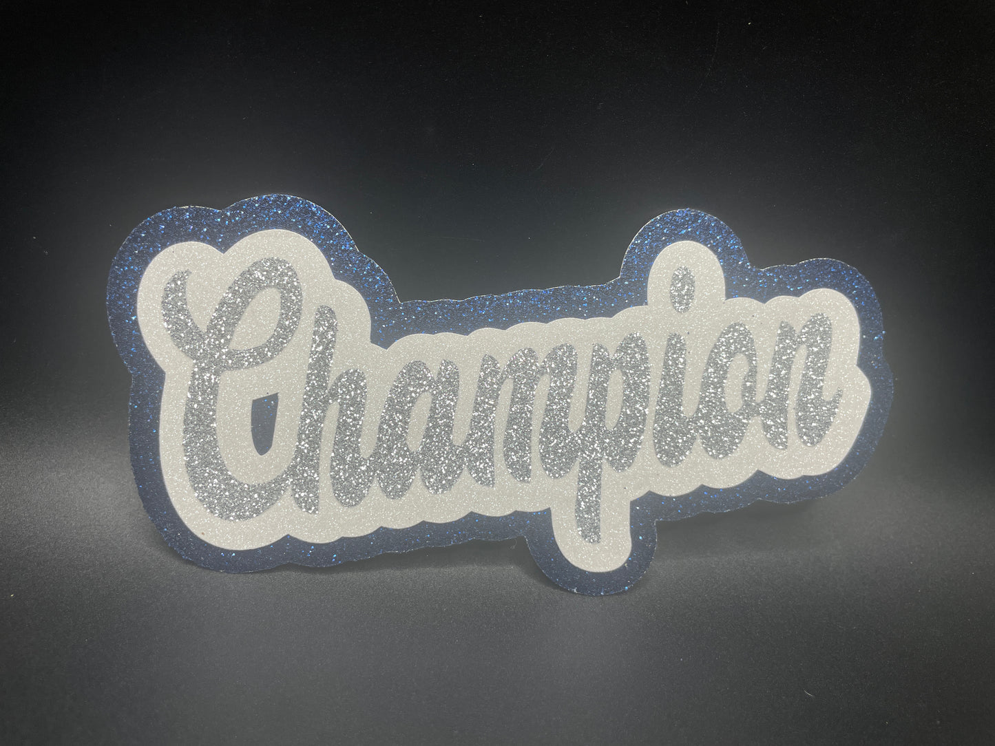 Champion Script Navy Included