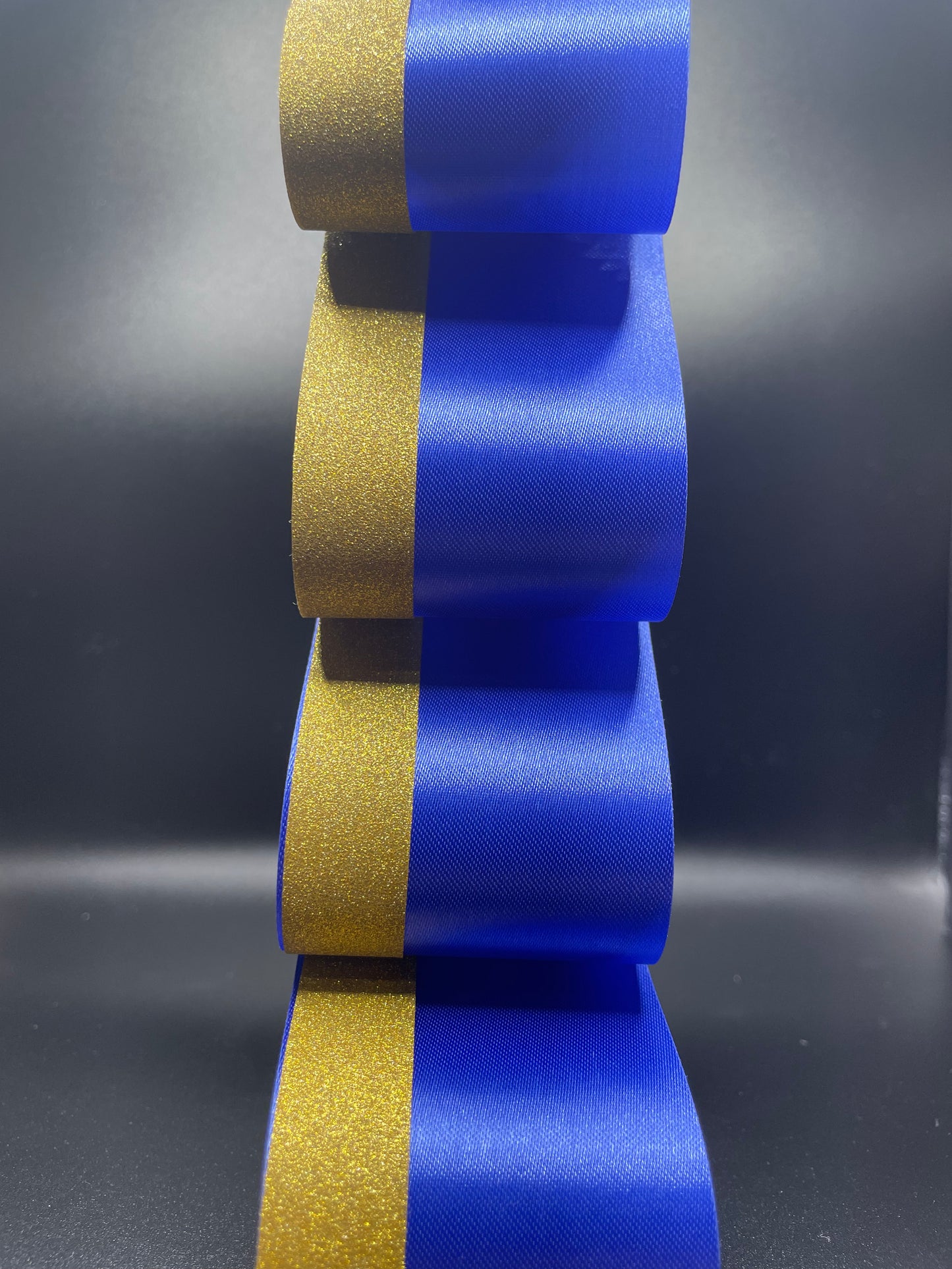 Loop Chain Blue and Diamond Gold - 32 Inches