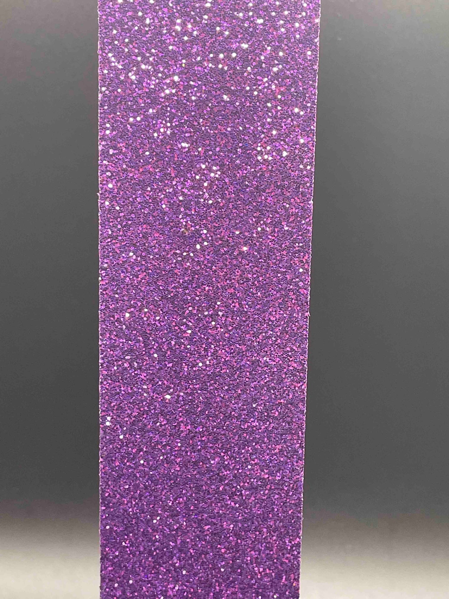 36 inch Purple Glitter Ribbon