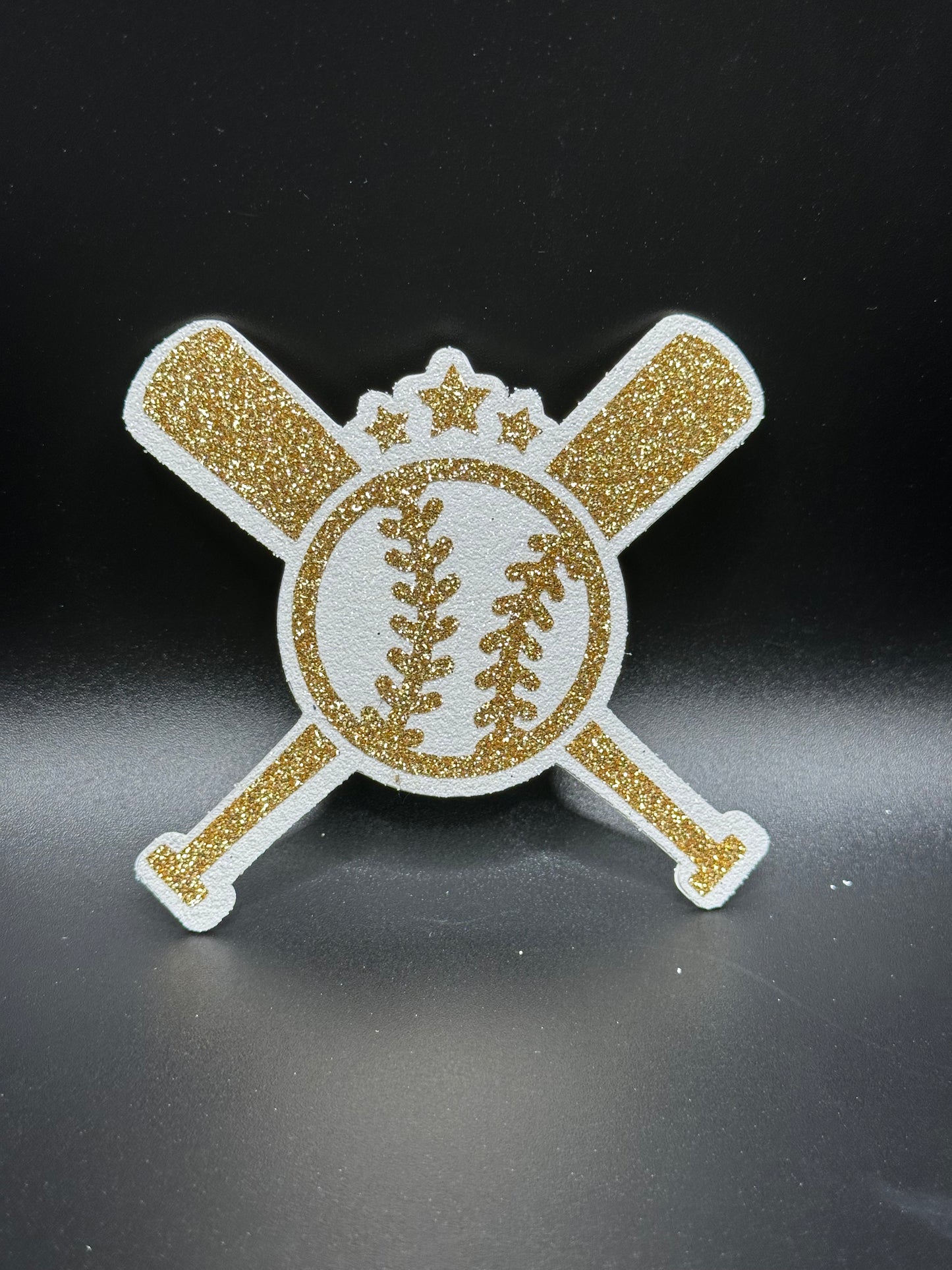 Baseball, Gold Senior - Signature Cut-out  (included)