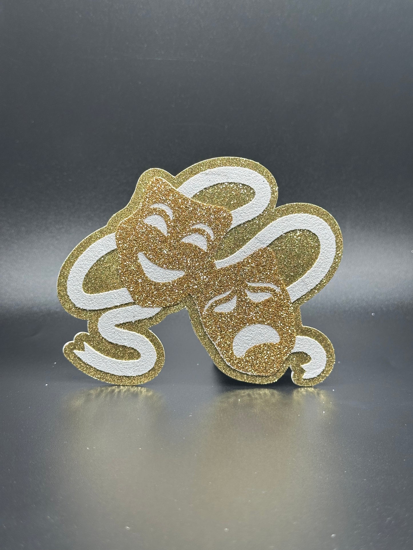 Theater Masks, Gold