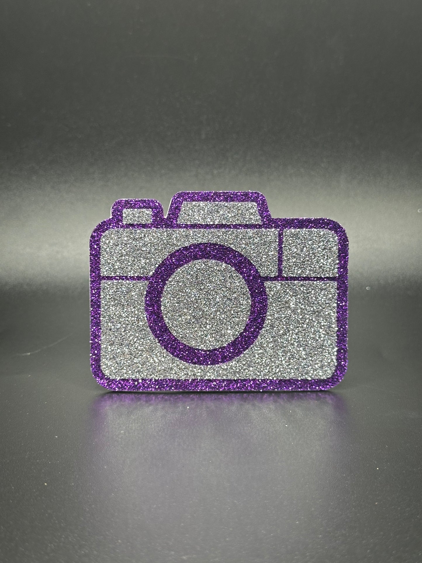Camera, Purple & Silver, Included