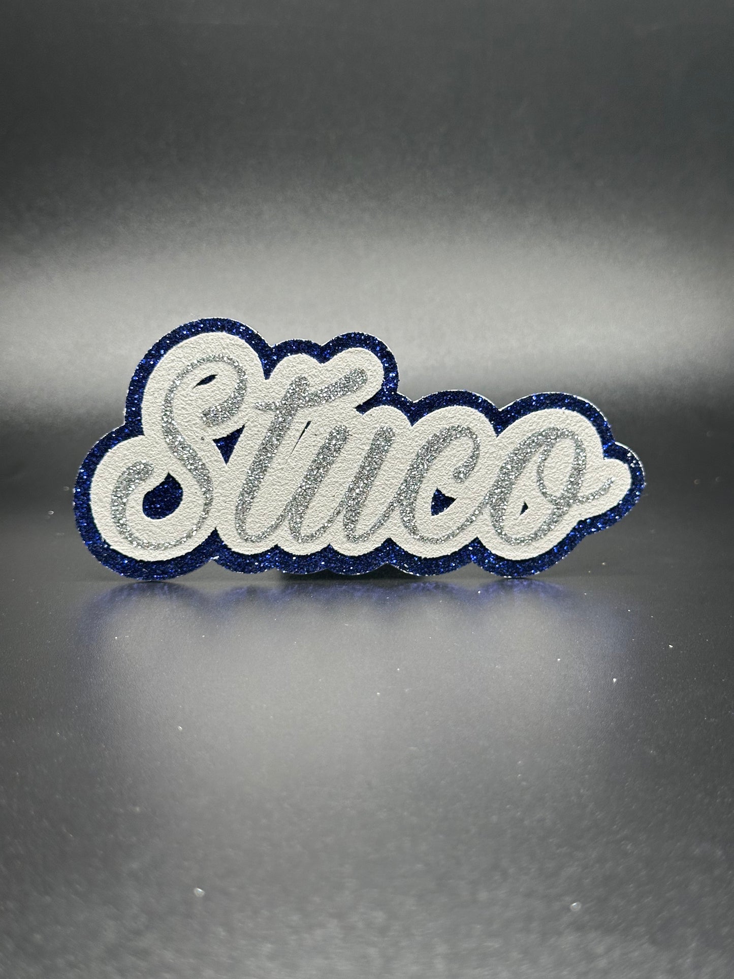 Stuco -Navy and Silver