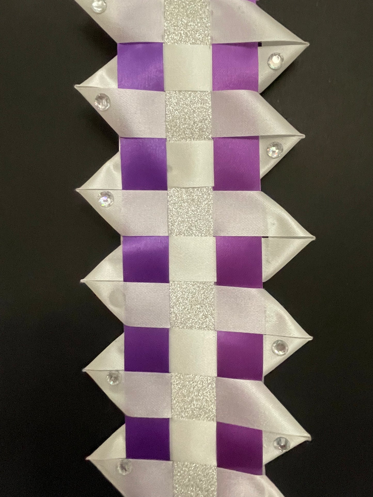 Spirit of Texas, Purple and White- Braid