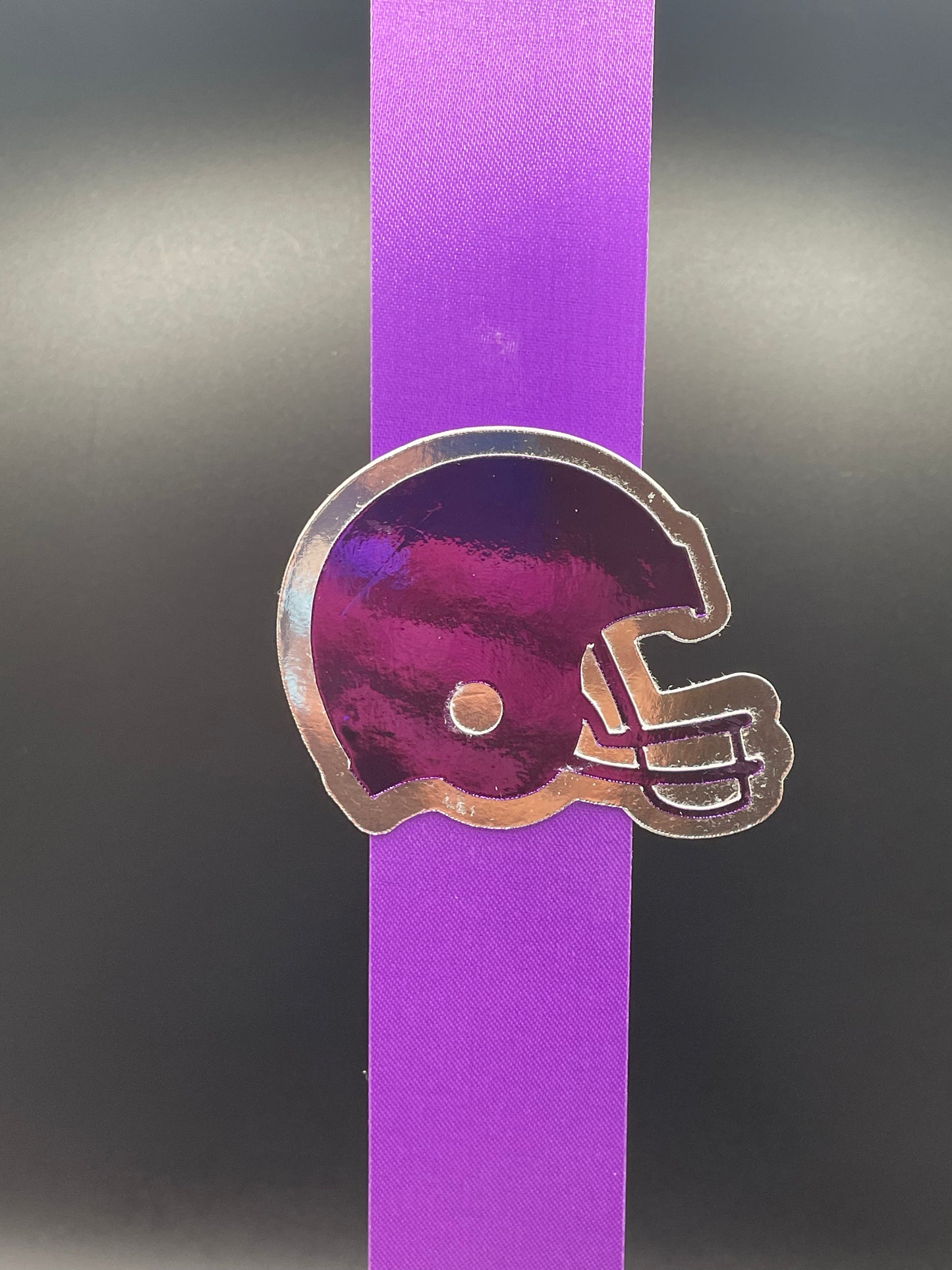 Football Helmet, Purple - Signature Trinket