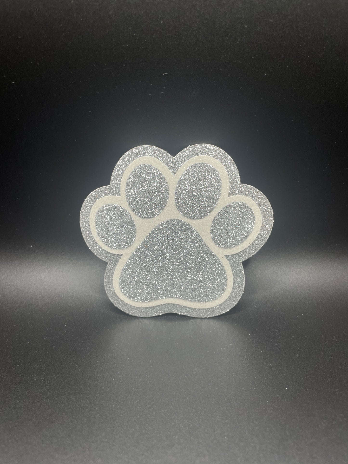 Paw Print, Silver