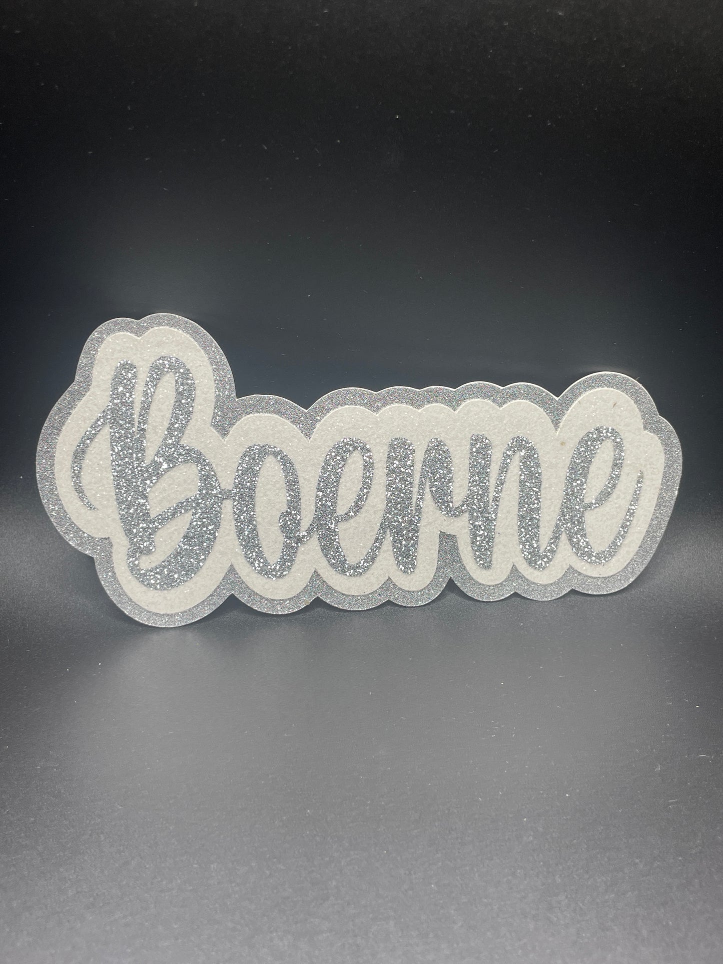 Boerne Script BHS Silver