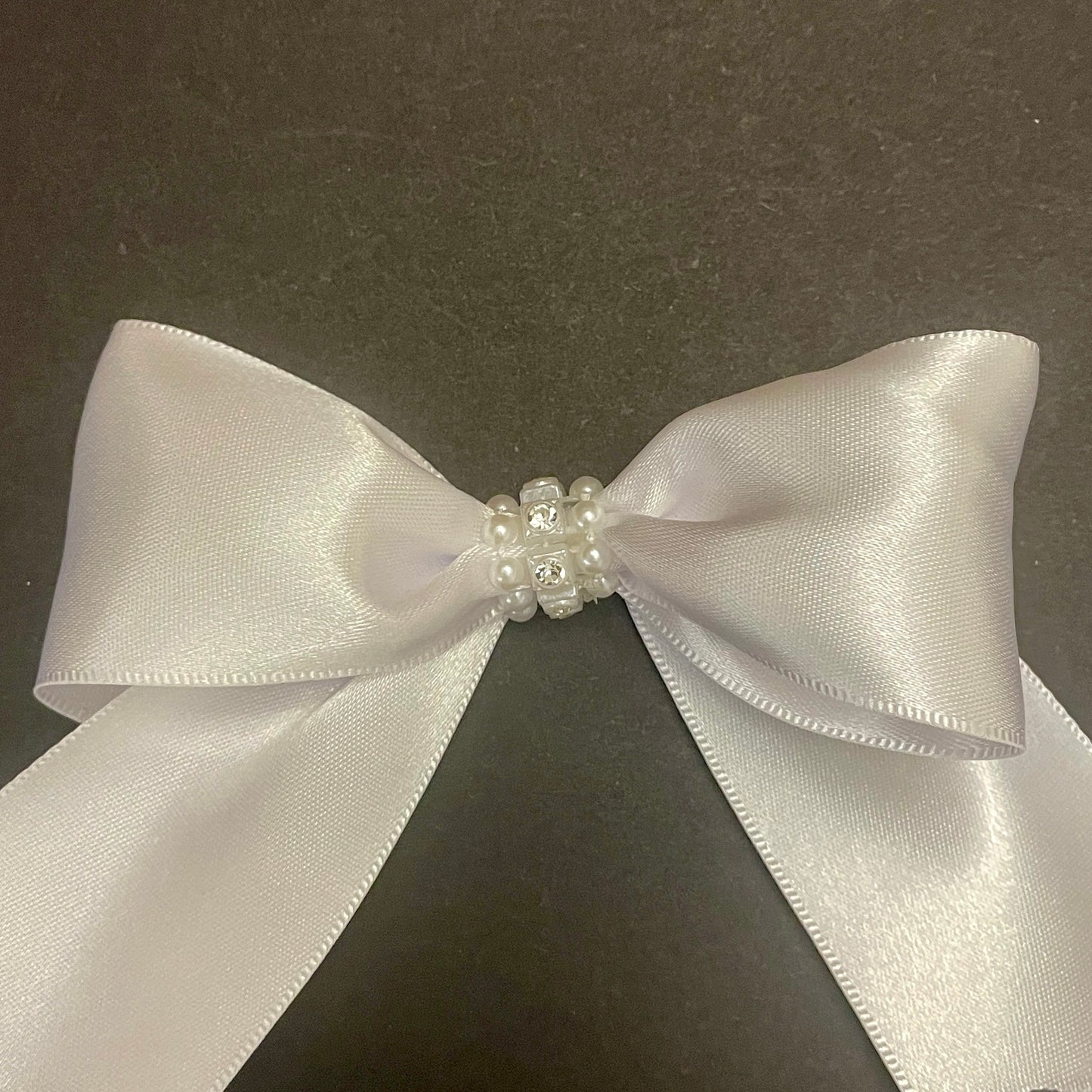 Small Bow, White