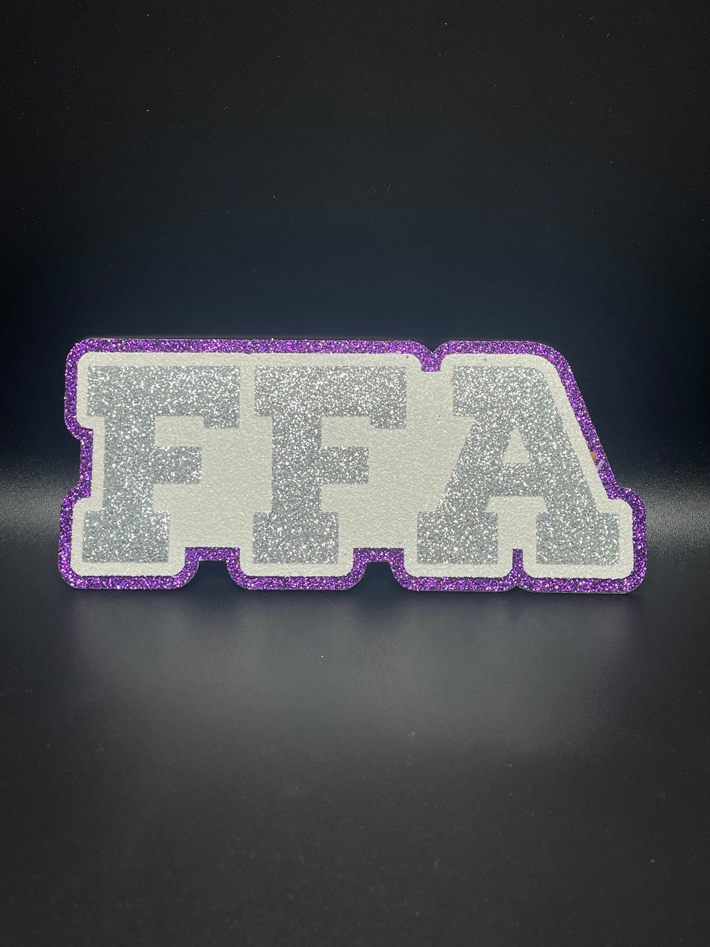 FFA Word, Sparkle Purple - Signature Trinket  (included)
