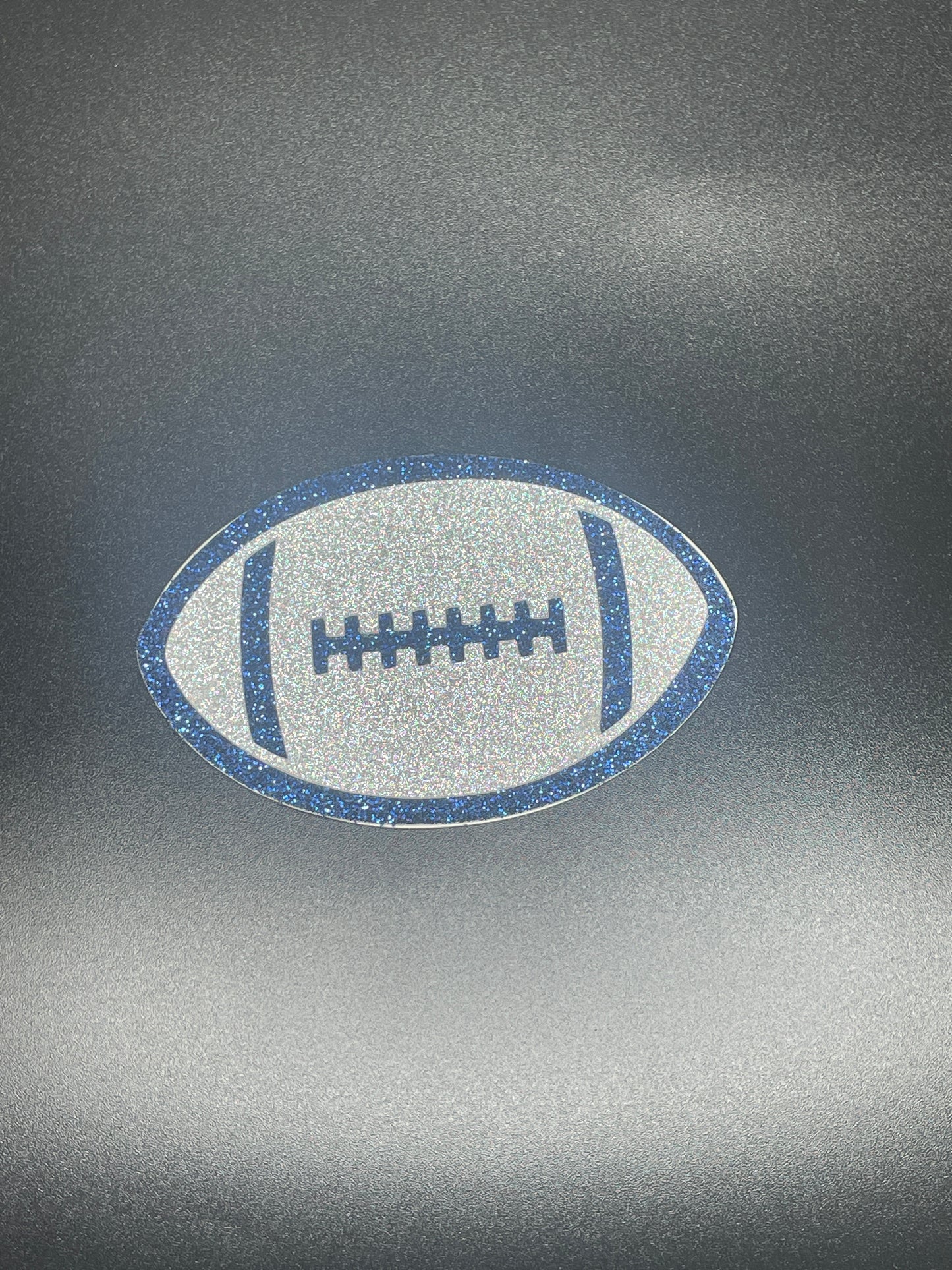 Football -Navy and Silver