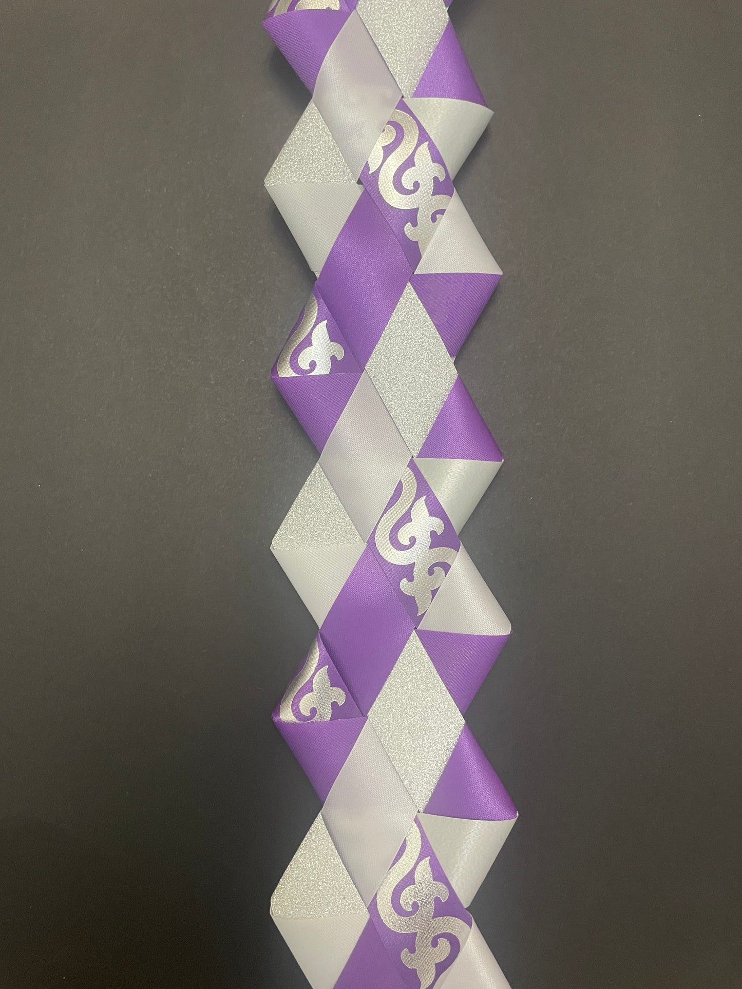 Victory Braid, purple upgraded, 16 Inches