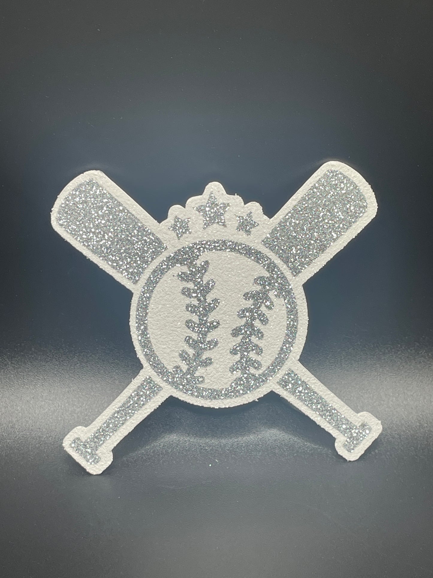 Baseball, Silver Senior - Signature Cut-out  (included)
