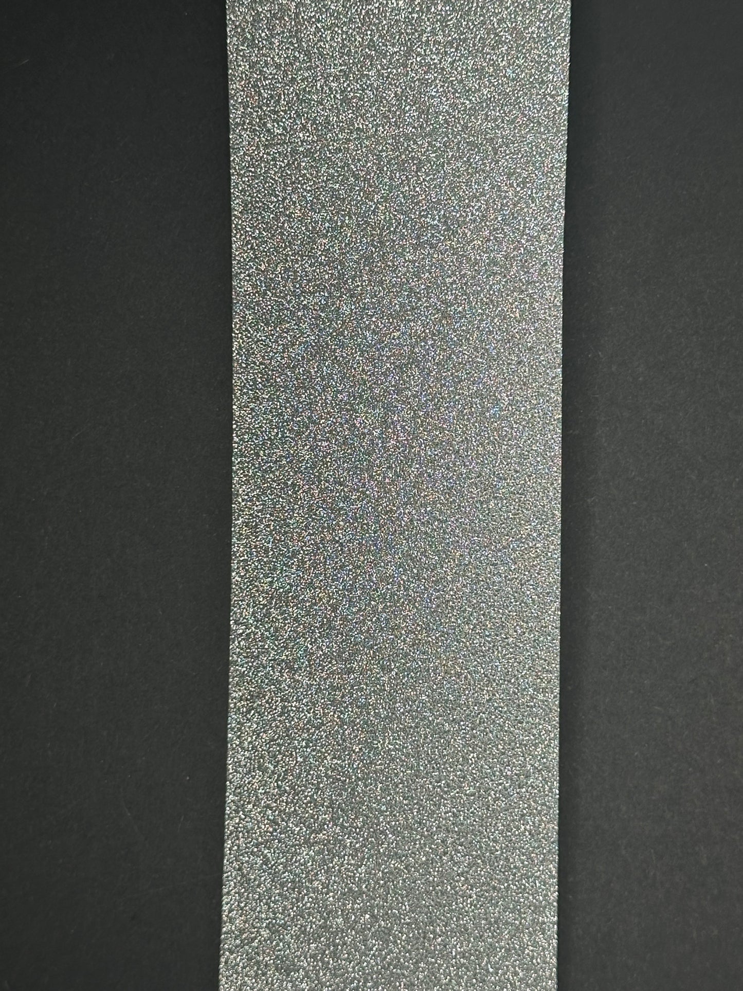 2 inch wide Diamond dust ribbon - Silver