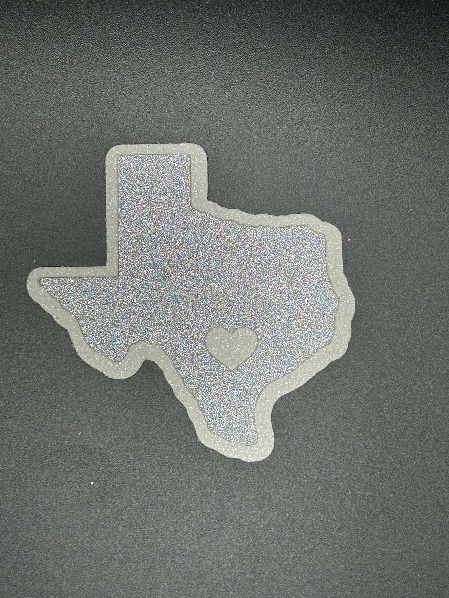 Hearts for Hill Country  Cut-Out - Purple