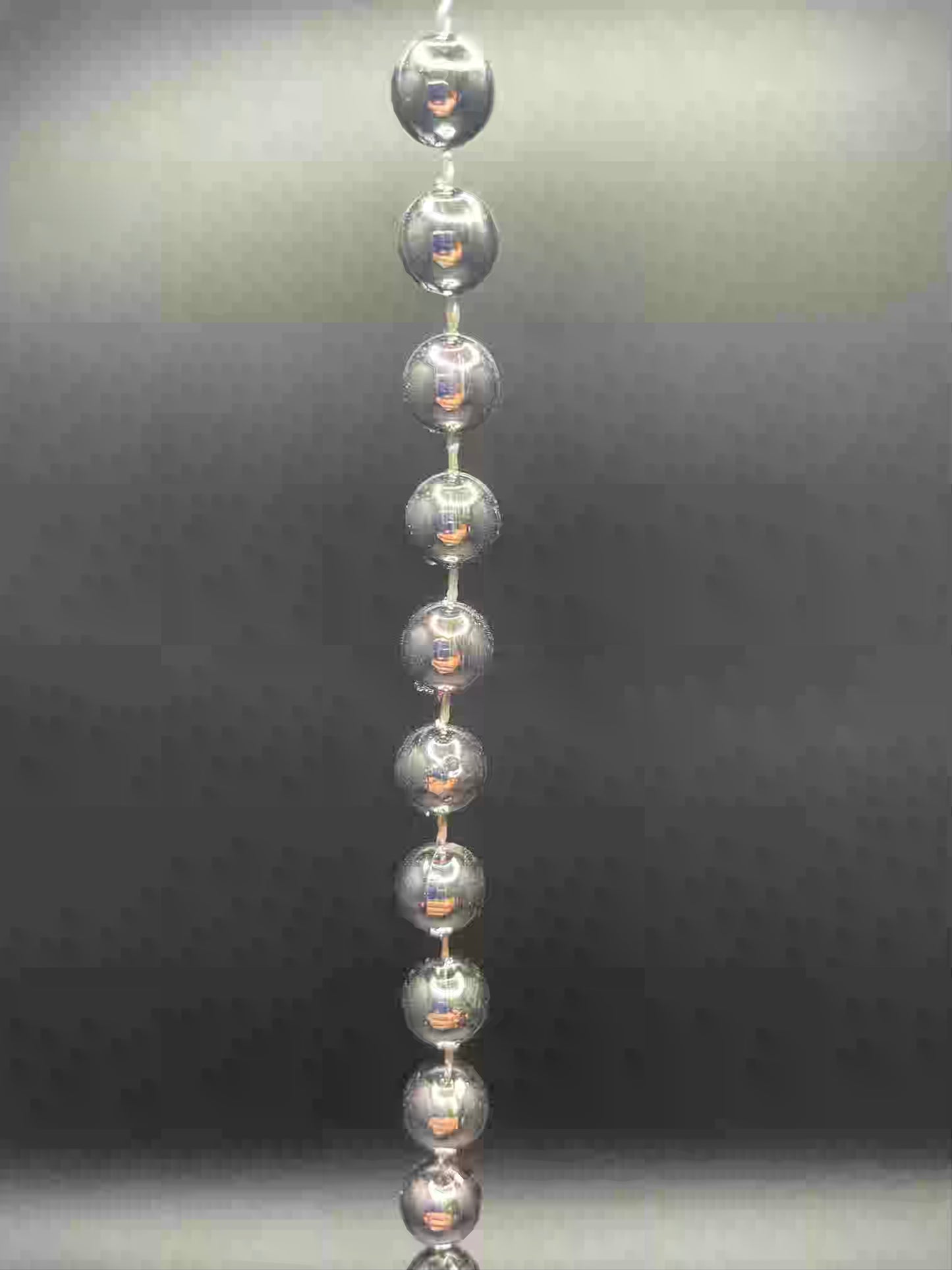 Bead Garland, Silver