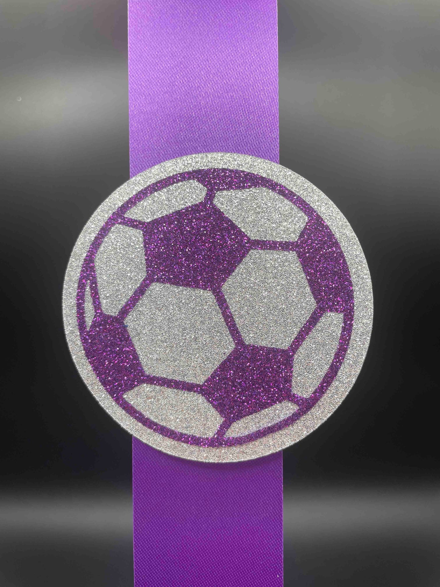 Soccer Ball, Purple- Signature Trinket (included)