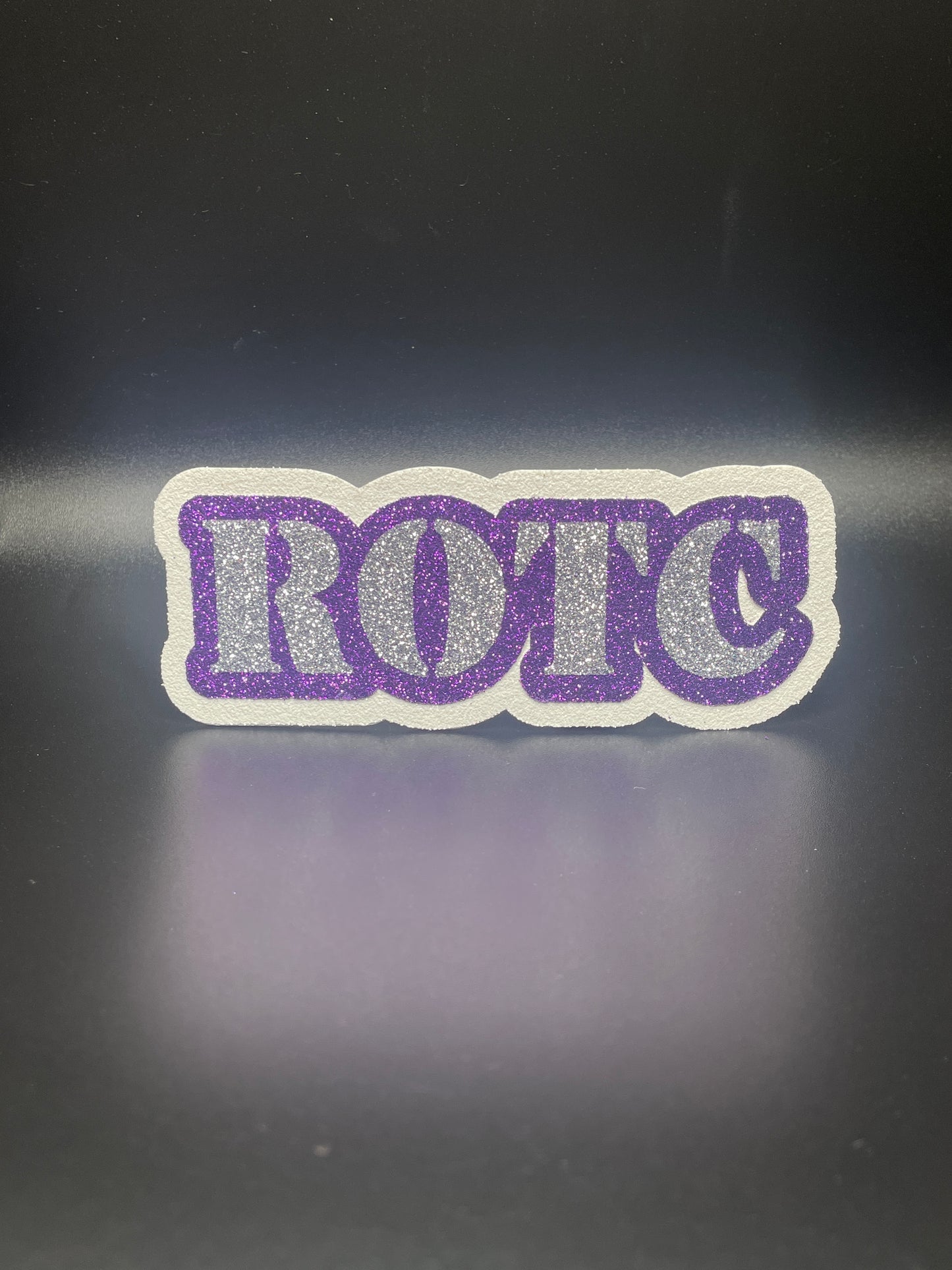 ROTC, Sparkle Purple on Silver - Signature Trinket