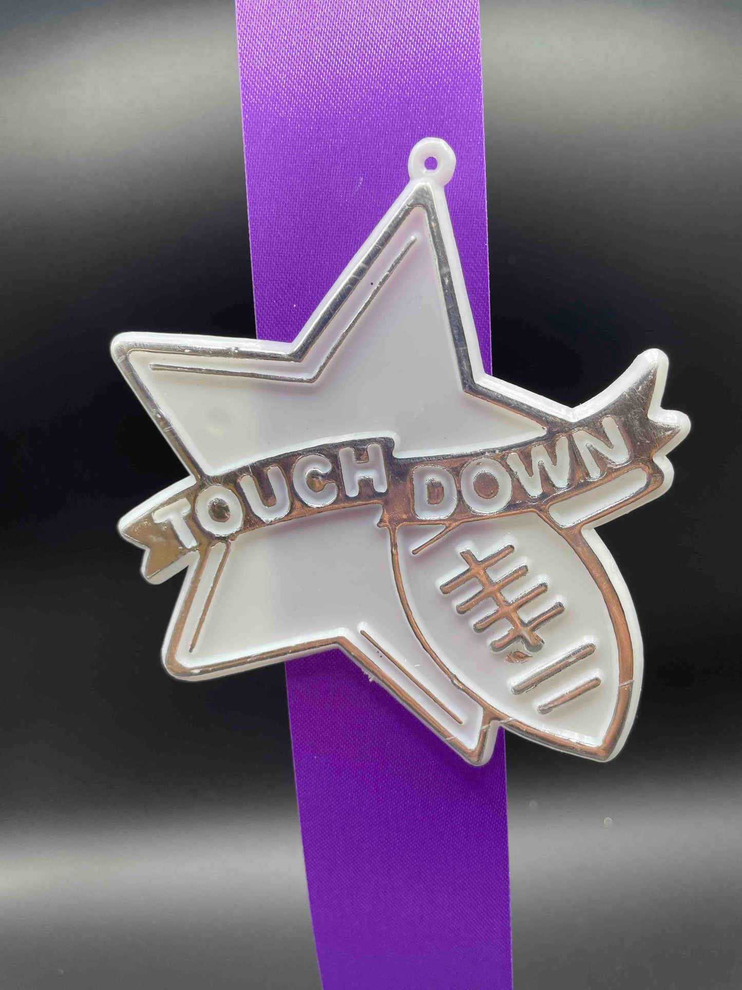 Star Touchdown , Silver - Classic Trinket