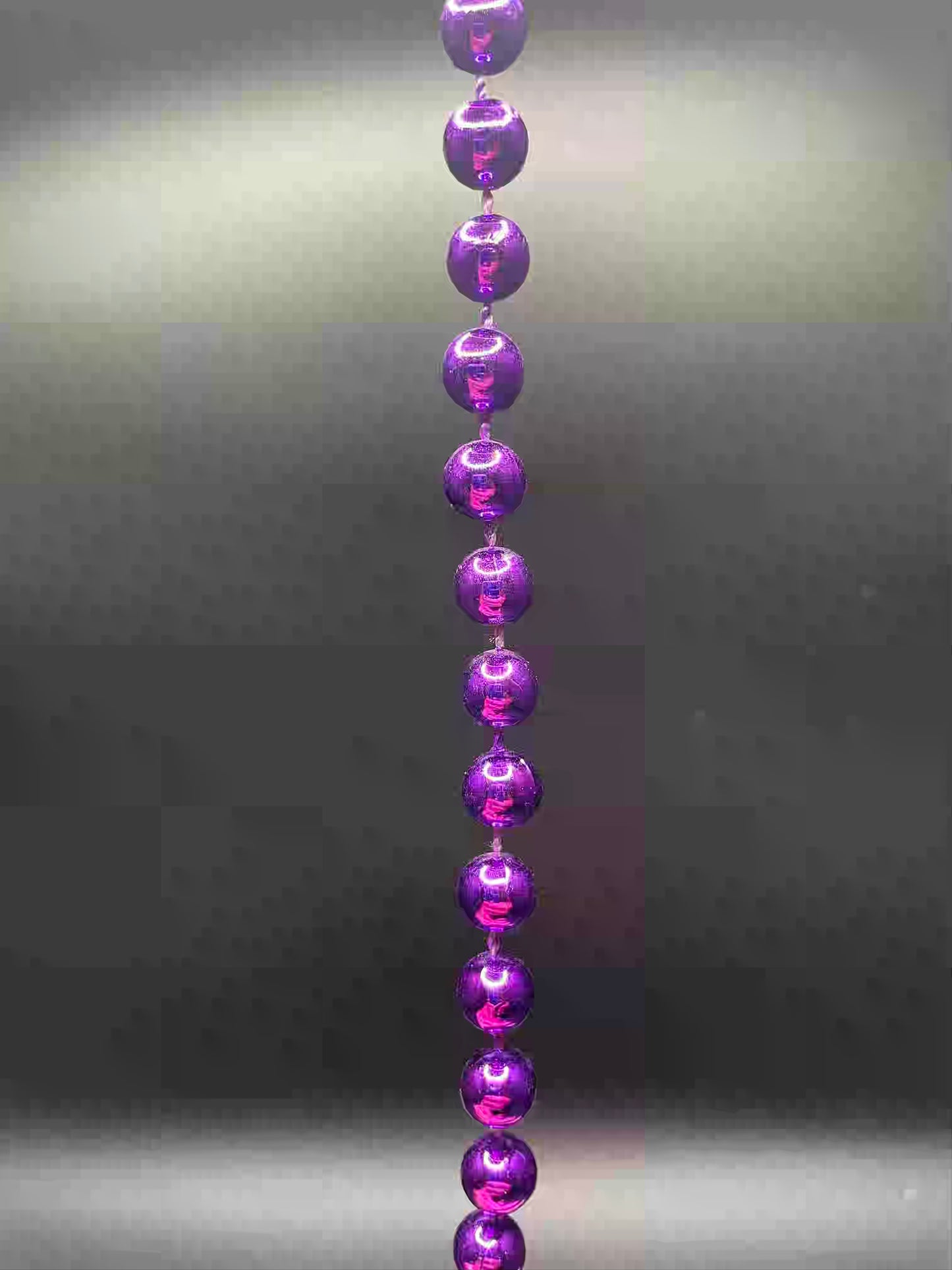 Bead Garland, Purple