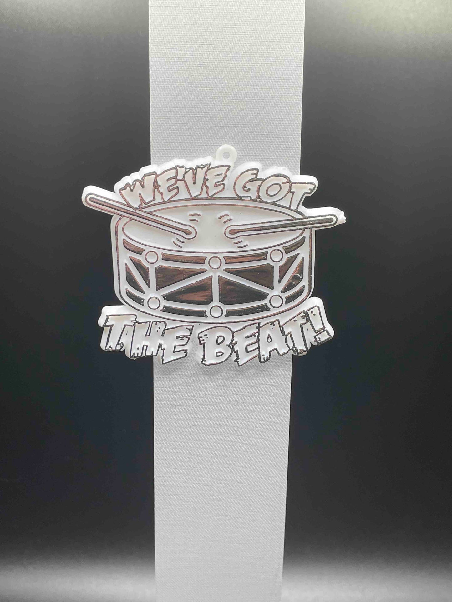 Drum , Silver - Classic Trinket-Included