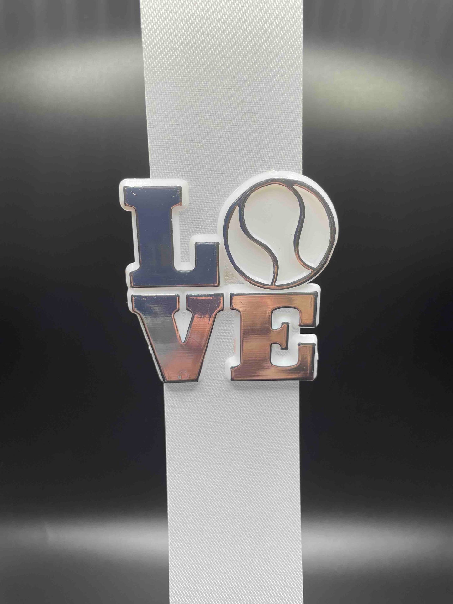 Tennis LOVE, Silver - Classic Trinket