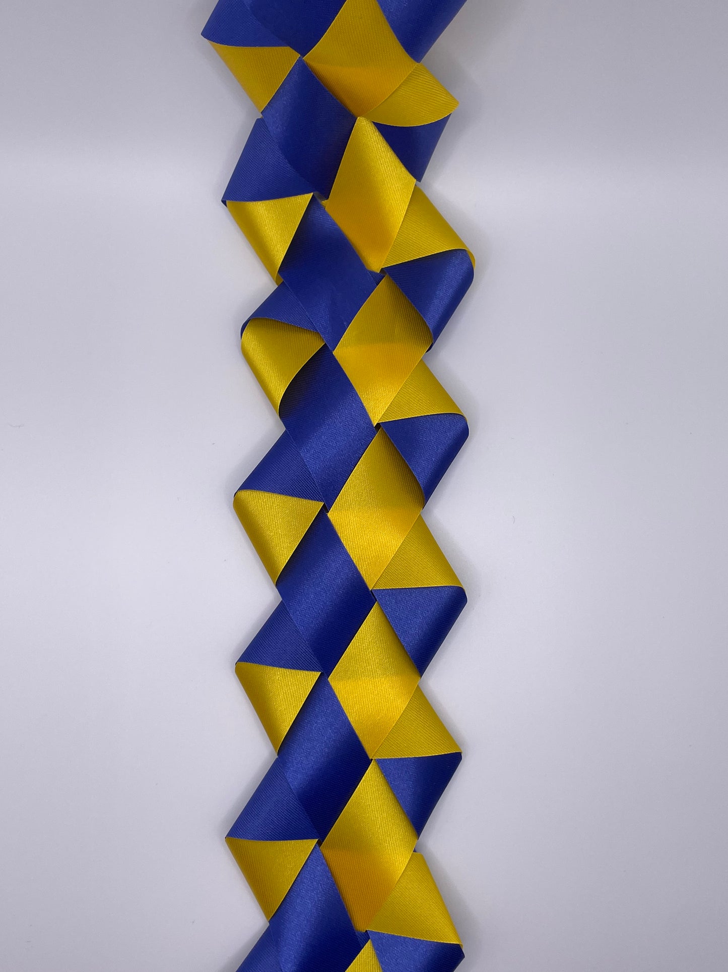 Victory Braid, blue and Gold, 16 inches
